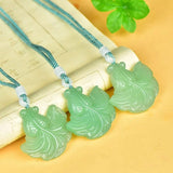 Green Dongling Goldfish Pendant Necklace for Men and Women