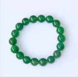 Green Agate Bracelet Men Women Hand String