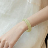 Ice Afghan Green Jade Bracelet for Girls