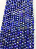 Green Square Cut Gem Beads 4.5x4.5 for DIY Jewelry