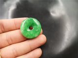 Green Jade Pendant Agate Jade Buckle Necklace Pendants Jewelry