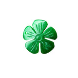 Handcarved Green Jadeite Flower Beads for DIY Jade Accessories