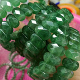 Green Strawberry Quartz Beads Bracelet for Women