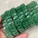 Green Strawberry Quartz Gemstone Bracelet