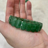 Green Strawberry Quartz Gemstone Bracelet