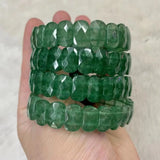 Green Strawberry Quartz Gemstone Bracelet