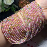 Natural Healing Stones Rainbow Crystal Bulk Beads 2.6mm