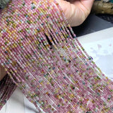 Natural Healing Stones Rainbow Crystal Bulk Beads 2.6mm