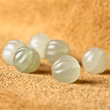 Hetian Jade Melon Shape Bracelet Necklace DIY