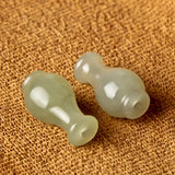 Hetian Jade Vase DIY Pendant Earring Accessories for Women