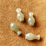 Hetian Jade Vase DIY Pendant Earring Accessories for Women