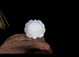Natural Ice Seed Jade Sunflower Jade Pendant for Friends