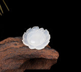 Natural Ice Seed Jade Sunflower Jade Pendant for Friends