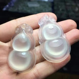 Ice-Seeded Jade Myelin Gourd Flu Pendant