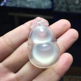 Ice-Seeded Jade Myelin Gourd Flu Pendant