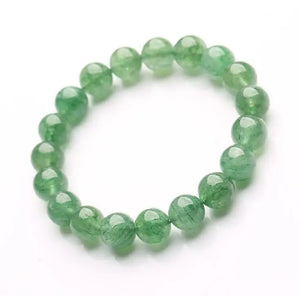 Green Strawberry Crystal Bracelet Natural Ice Variety Single Ring Jewelry
