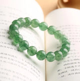Green Strawberry Crystal Bracelet Natural Ice Variety Single Ring Jewelry