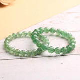 Green Strawberry Crystal Bracelet Natural Ice Variety Single Ring Jewelry
