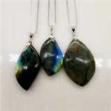 Labradorite Moonstone Sunstone Pendant Divination