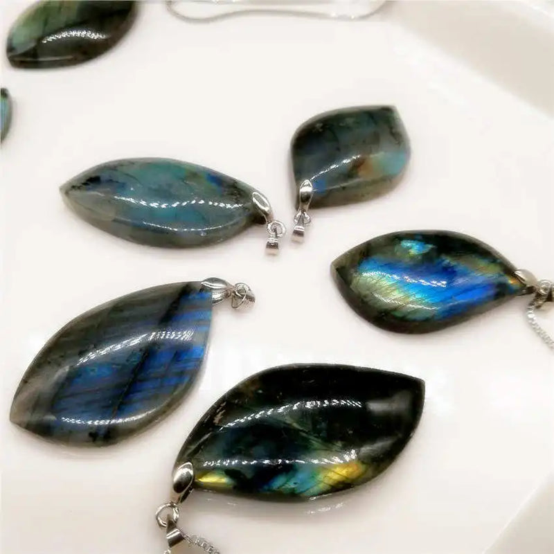Labradorite Moonstone Sunstone Pendant Divination