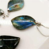 Labradorite Moonstone Sunstone Pendant Divination
