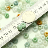 Natural Jade Beads DIY Accessories Material Bulk Jade Transfer Beads
