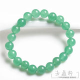 Natural Jade Bracelet Green Crystal Tanglin Jade Bracelet