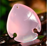 Natural Jade Fish Pendant for Women