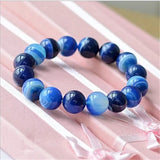 Jade Sea Treasure Hand String Agate Bracelet