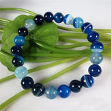Jade Sea Treasure Hand String Agate Bracelet