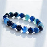 Jade Sea Treasure Hand String Agate Bracelet