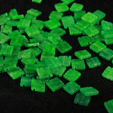 Natural Jadeite Coin Beads 10mm Green Jade Bracelet Fitting DIY