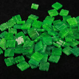 Natural Jadeite Coin Beads 10mm Green Jade Bracelet Fitting DIY