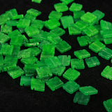 Natural Jadeite Coin Beads 10mm Green Jade Bracelet Fitting DIY