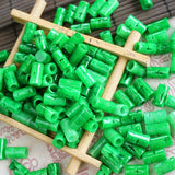 Hand-Carved Natural Jadeite Hollow Out DIY Jade Bracelets Necklace