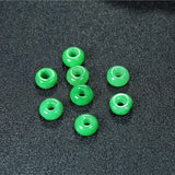 Natural Jadeite Carved Beads DIY Green Jade Bracelet Fitting Bangle