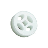 Natural Jadeite Handcarved Coin Beads DIY Jade Bracelets Necklace
