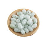 Natural Jadeite Hollow Rice Beads DIY Jade Bracelets Necklaces