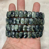 Natural Kambaba Stone Beads Bracelet Gemstone Bangle Wholesale