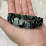 Natural Kambaba Stone Beads Bracelet Gemstone Bangle Wholesale