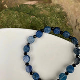 Natural Kyanite Bracelet Beads Gemstone Jewelry