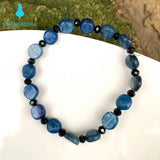 Natural Kyanite Bracelet Beads Gemstone Jewelry