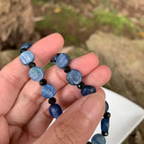 Natural Kyanite Bracelet Beads Gemstone Jewelry