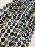 Natural Kyanite Stone Lantern Beads DIY Crystal Semi-finished Accessories