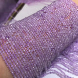Lavender Amethyst Faceted Gemstone Beads for Jewelry Making