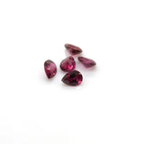 Purple Garnet Loose Gemstone Pear Cut 3*5mm