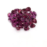 Purple Garnet Loose Gemstone Pear Cut 3*5mm
