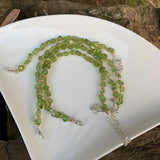 Olivine Bracelet Beads Gemstone Jewelry