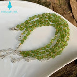 Olivine Bracelet Beads Gemstone Jewelry