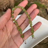 Olivine Bracelet Beads Gemstone Jewelry